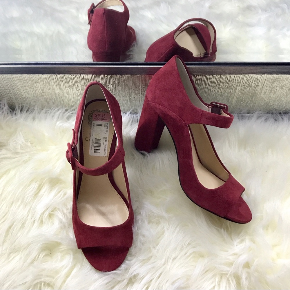 Vince Camuto Red Heels